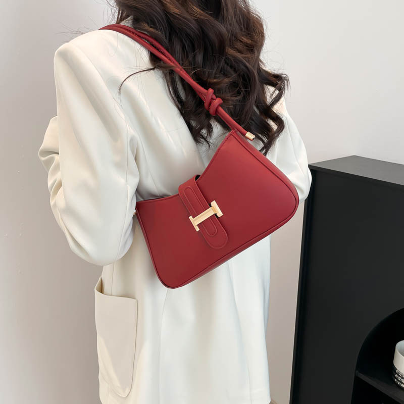 Spring 2025 new versatile and high-end urban commuting underarm bag, hand-held single-shoulder crossbody bag, simple and elegant Specification drawing