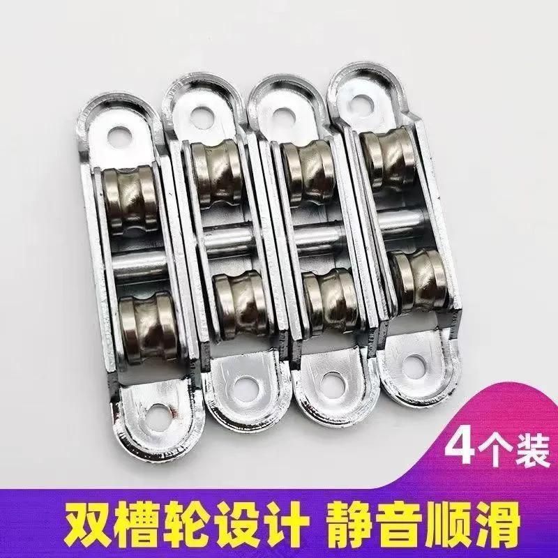 One piece of the old-fashioned plastic-steel window, plastic-steel door, double-wheel pulley sliding window, wheeled movable pallet direct sales, cross-border hot sale full figure