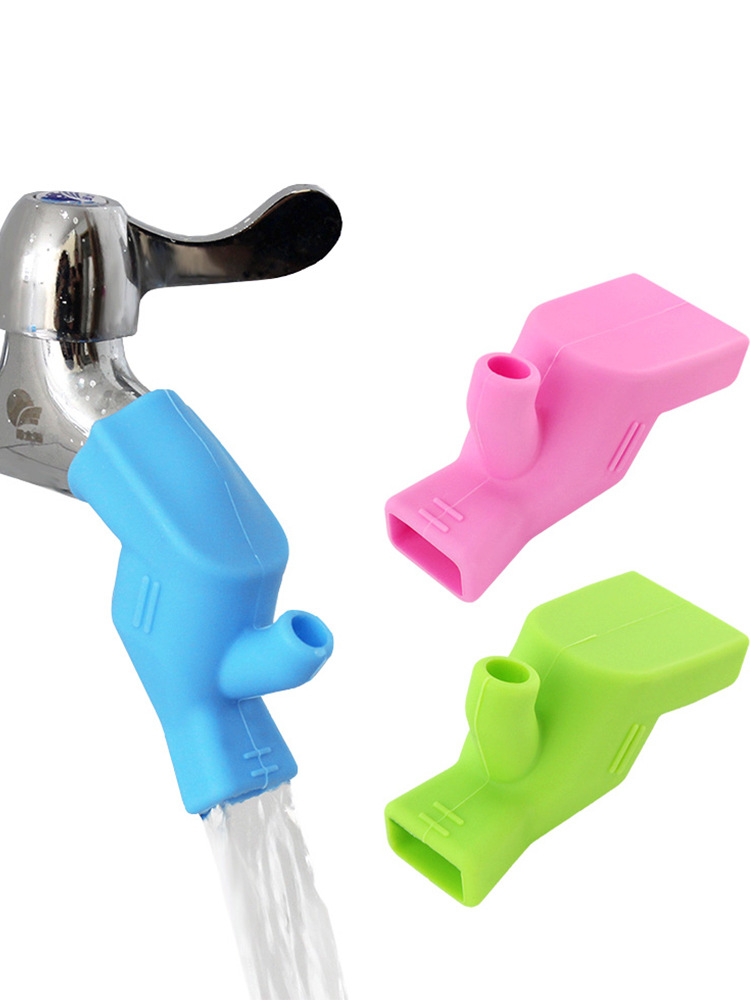 Factory direct sales of faucet extenders, splash-proof extenders, portable children's hand wash mouthwash nozzles details Picture
