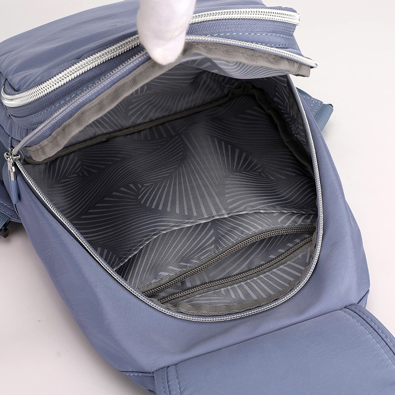 Factory direct sales of new multi-layer backpacks for women, large-capacity, personalized and simple backpacks, fashionable and portable schoolbags from Europe and America Application Scenario