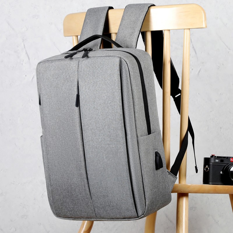 Computer bag, men's outdoor leisure multi-functional business backpack, large-capacity backpack with USB, Oxford cloth schoolbag Specification drawing