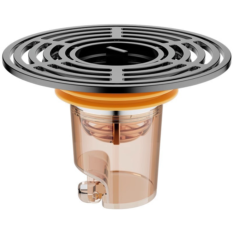 Floor drain core, bathroom floor drain anti-odor return wonder, anti-insect closed cover, toilet sewer, all-copper anti-odor inner core Item Picture
