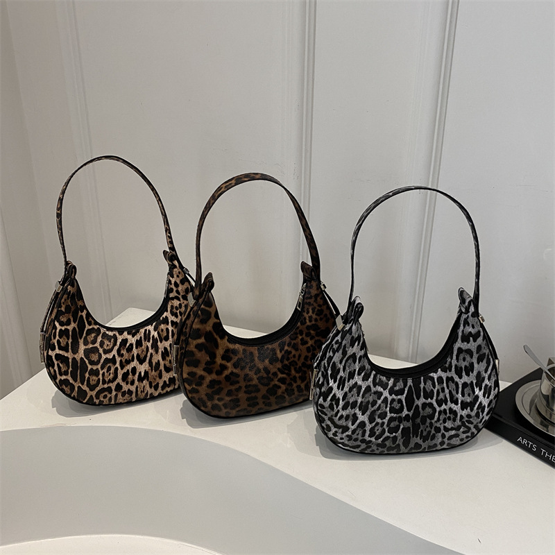 Crescent Moon underarm bag, a trendy new women's bag, casual 2025, Korean spring style, unique and elegant, hand-held single-shoulder bag Application Scenario