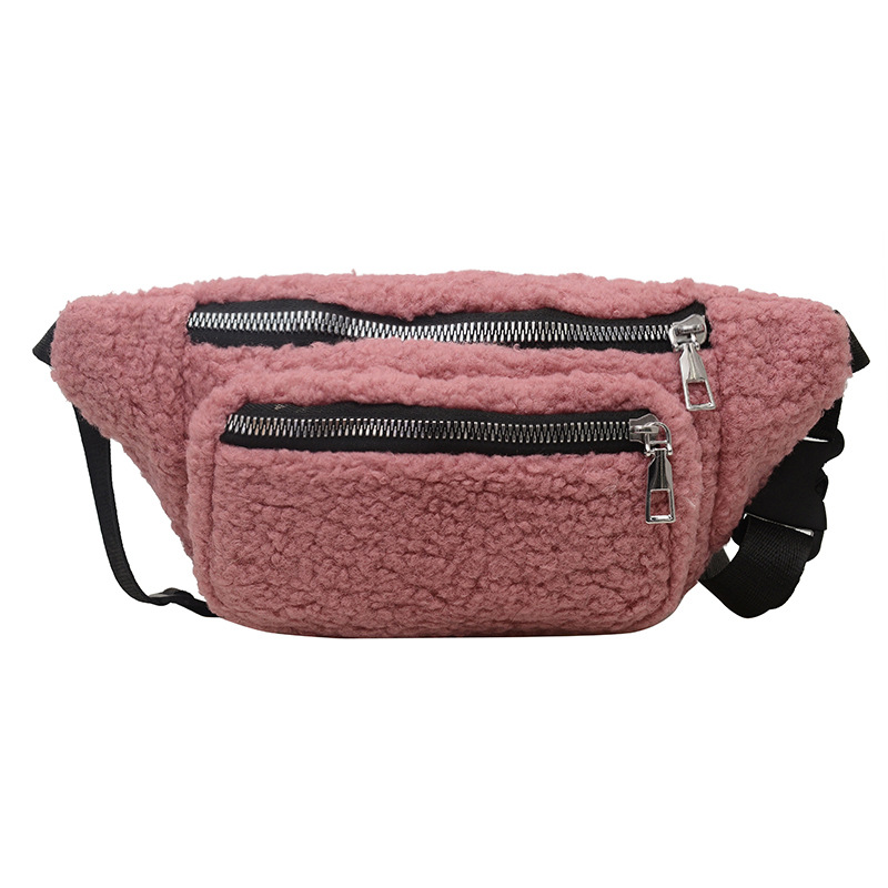 Cute Furry Girl Bag 2025 New style fashionable and simple shoulder bag, underarm bag, plush crossbody bag, casual bag Item Picture