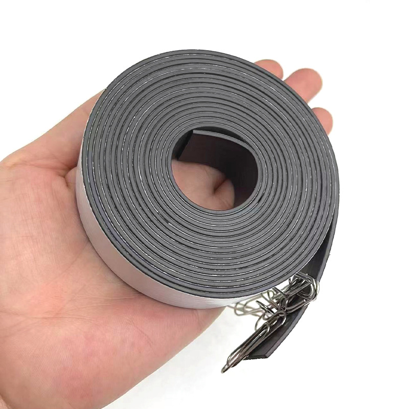 Rubber magnetic strips, magnetic attraction strips, soft magnetic rolls, self-adhesive magnetic strips, and window screen magnetic strips are available for direct sales by sample manufacturers full figure