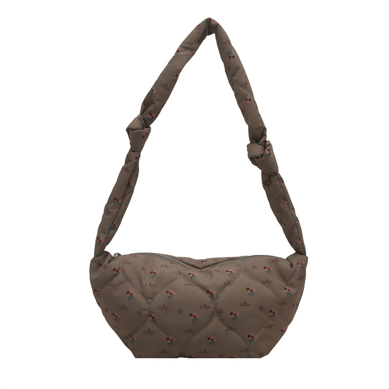 Niche design women's bag 2025 New large-capacity dumpling bag, a high-quality commuting single-shoulder hand-carry armpit bag for women Item Picture