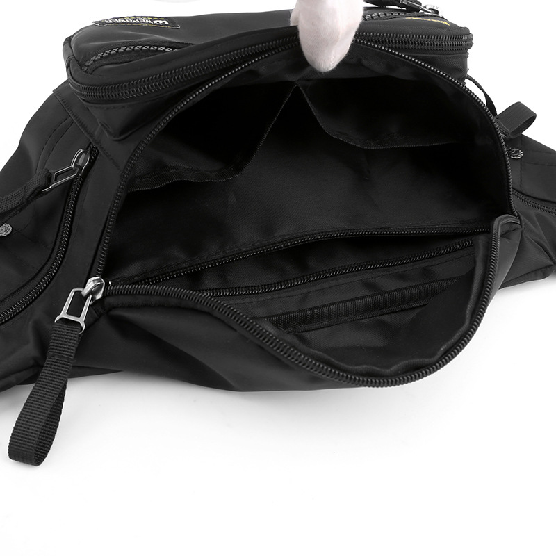 Factory wholesale of new chest bags, men's crossbody bags, outdoor running waist bags, multi-functional large-capacity single-shoulder bags, cross-border details Picture