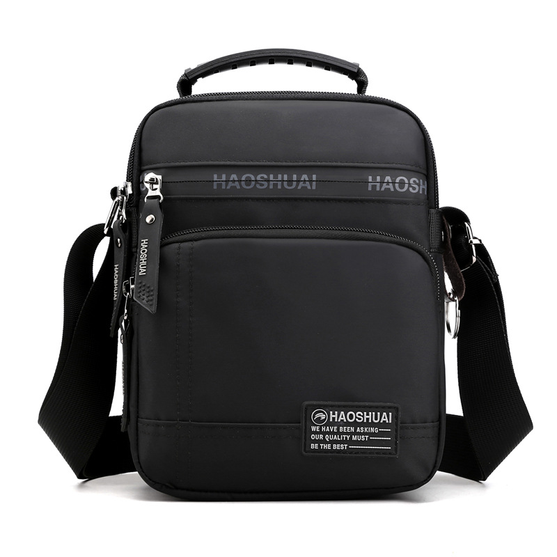 Factory direct sales of new men's casual single-shoulder bags, multi-functional outdoor crossbody bags, briefcases, cross-border exclusive small bags Item Picture