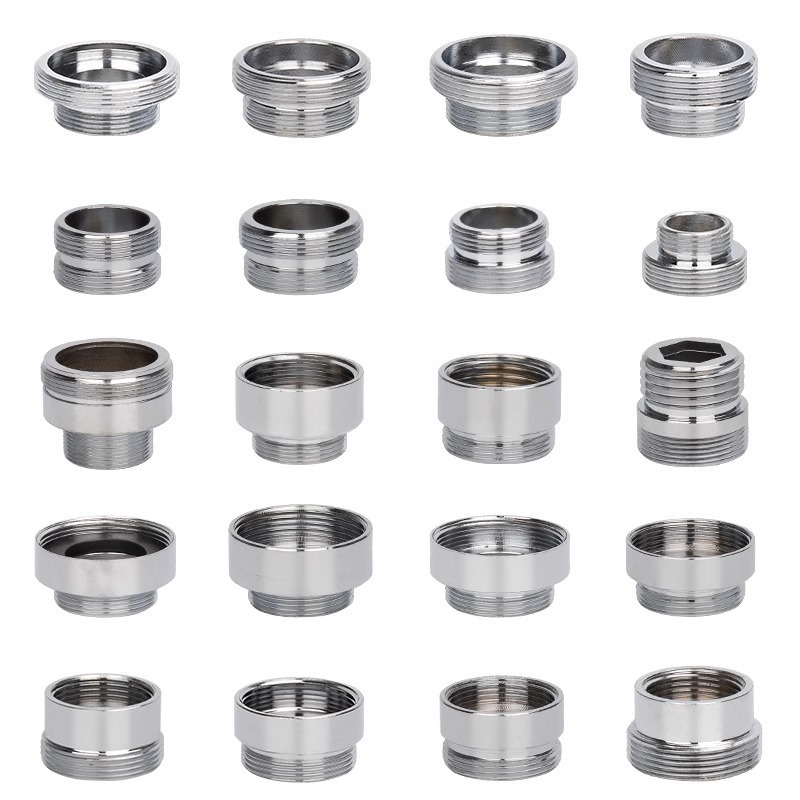 Water purifier faucet aerator adapter head, 22 external thread to 4-inch thread non-standard reducer joint Item Picture
