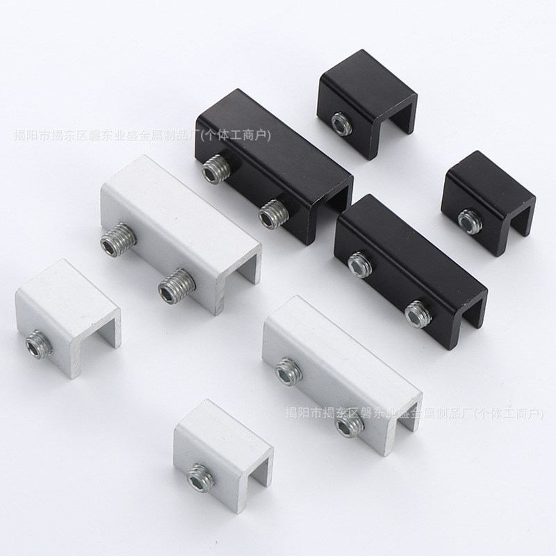 Perforation-free window limiters, stainless steel window locks, aluminum alloy sliding doors, children's protection wonder, safe and anti-theft Specification drawing