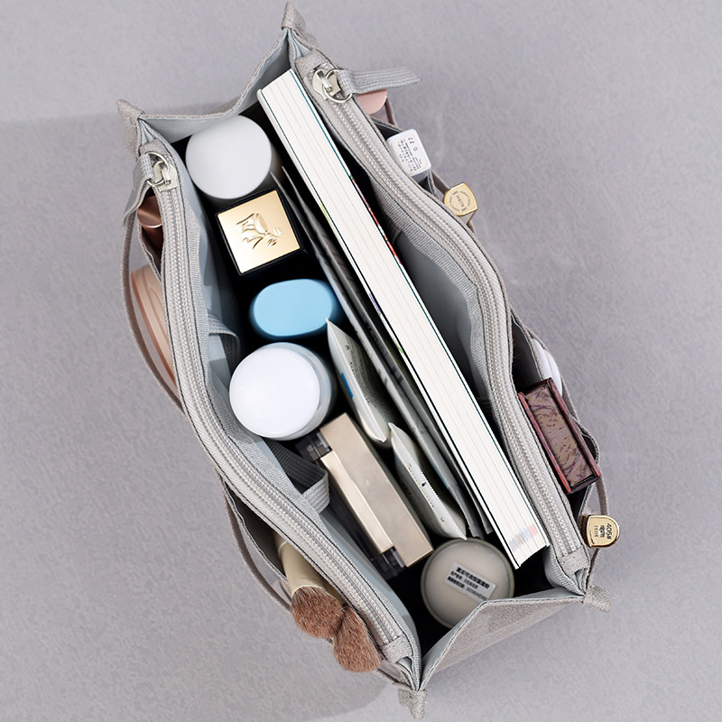 Runhui Wabi-sabi style bag-in-bag Simple Cosmetics Storage Bag Portable bag-in-bag Multi-functional makeup Bag wholesale details Picture
