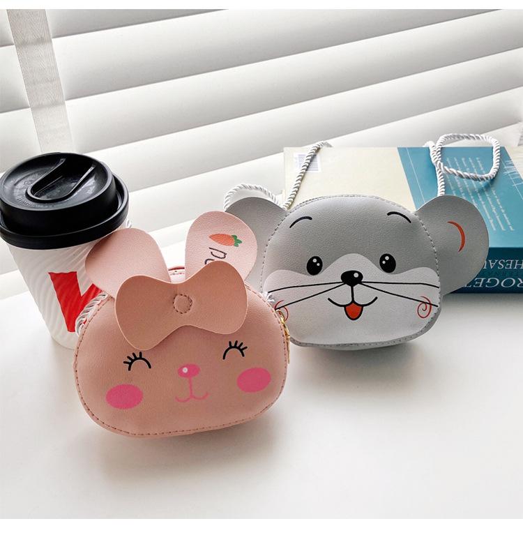 Fashionable children's bag 2020 New Cartoon Bag, cute baby, cute coin purse, boys' and girls' bag, baby accessory bag Specification drawing
