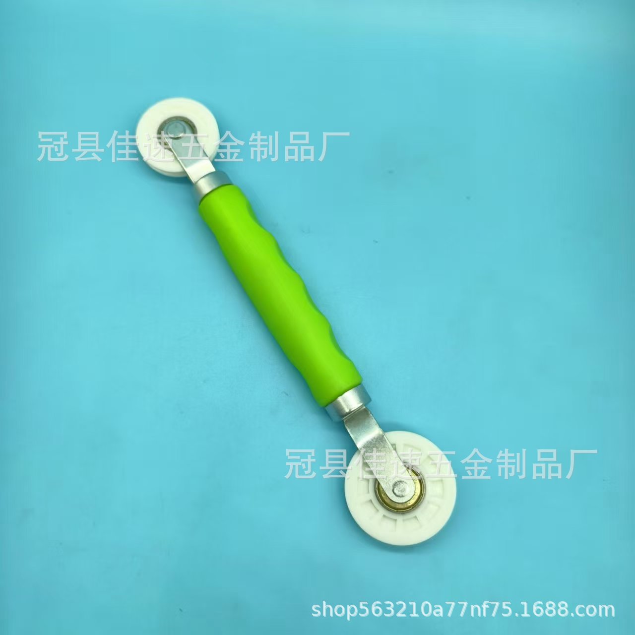 Factory direct supply of 5mm roller green handle light strip installation line, light strip pressure wheel for attaching LED lines, auxiliary tool pressure wheel full figure