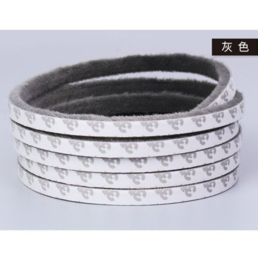 5-meter door and window sealing strips, self-adhesive wool strips, glass door and window sealing strips, dust-proof sealing strips Item Picture