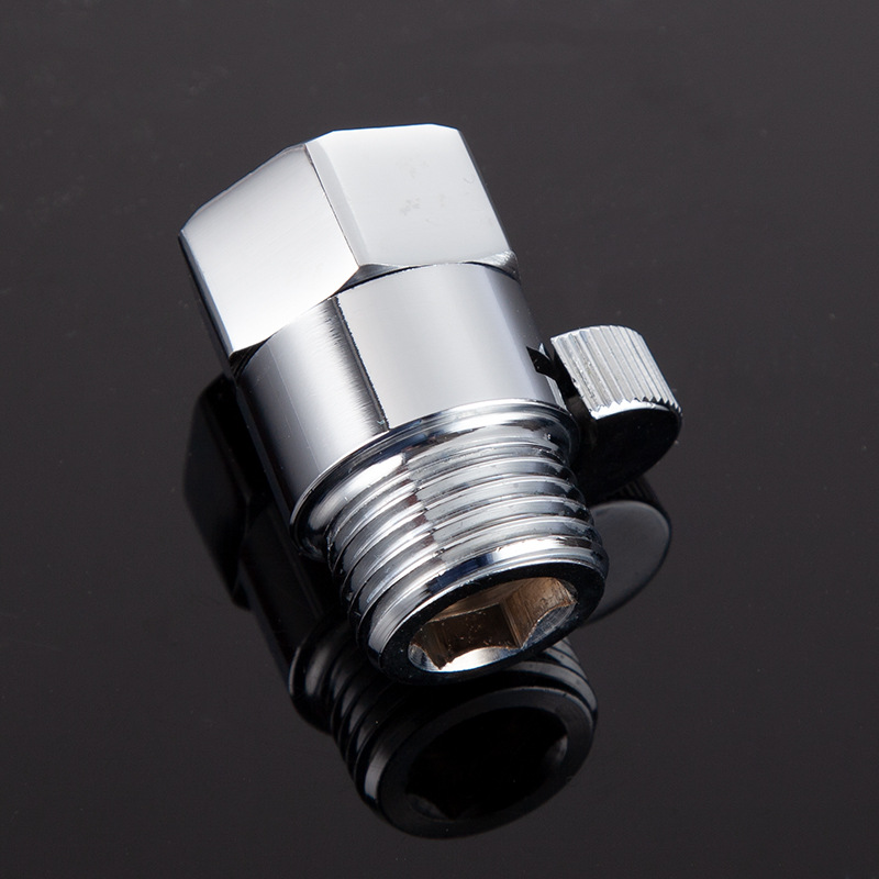 All-copper switch valve, straight-through valve for toilet spray gun, 4-inch pipe, showerhead stop valve, control joint, and Angle valve for bidet Specification drawing