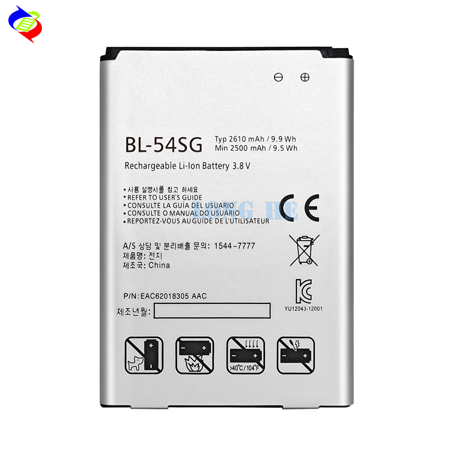 Factory wholesale of LG Optimus LTE 3/G3 Beat Mini mobile phone rechargeable battery BL-54SG Item Picture