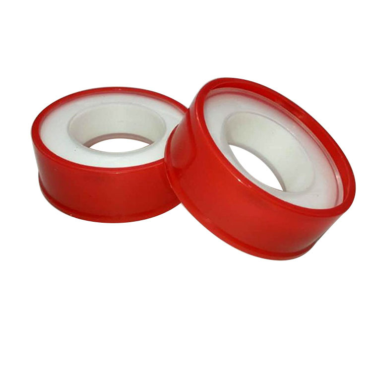 Direct sales from the raw material tape manufacturer: Large rolls of red shell raw material tape, anti-corrosion threaded sealing tape, 4g, 14-meter long, in stock Application Scenario