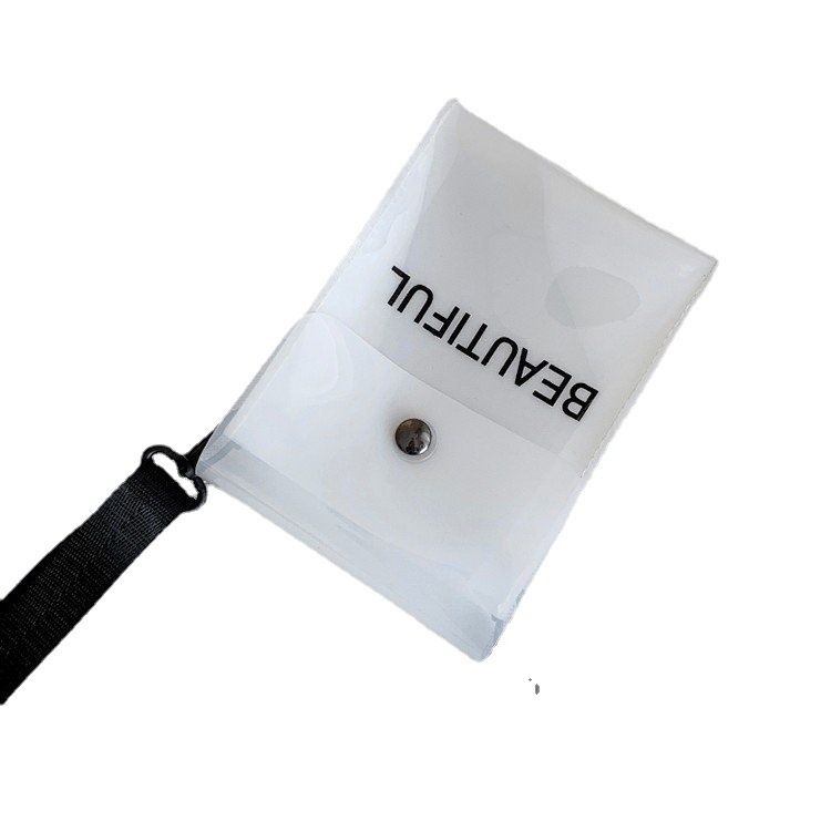 2020 Summer new PU women's bag, letter-style crossbody bag, PVC jelly bag, crossbody single-shoulder Item Picture