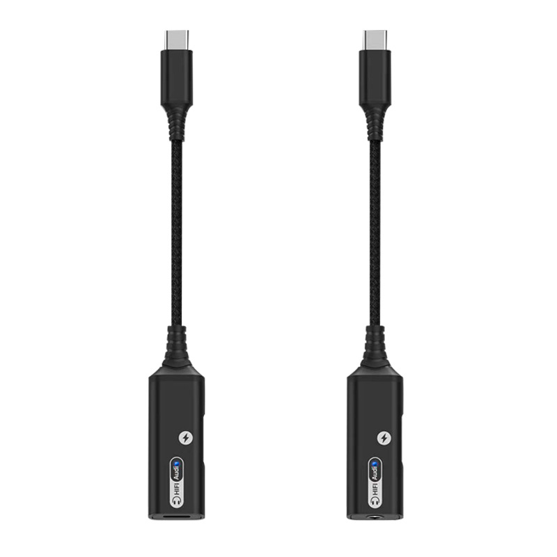 Compatible with Apple 15/15 Pro, SONY Type-C adapter, gaming, live streaming and charging 3-in-1 headphone adapter Item Picture