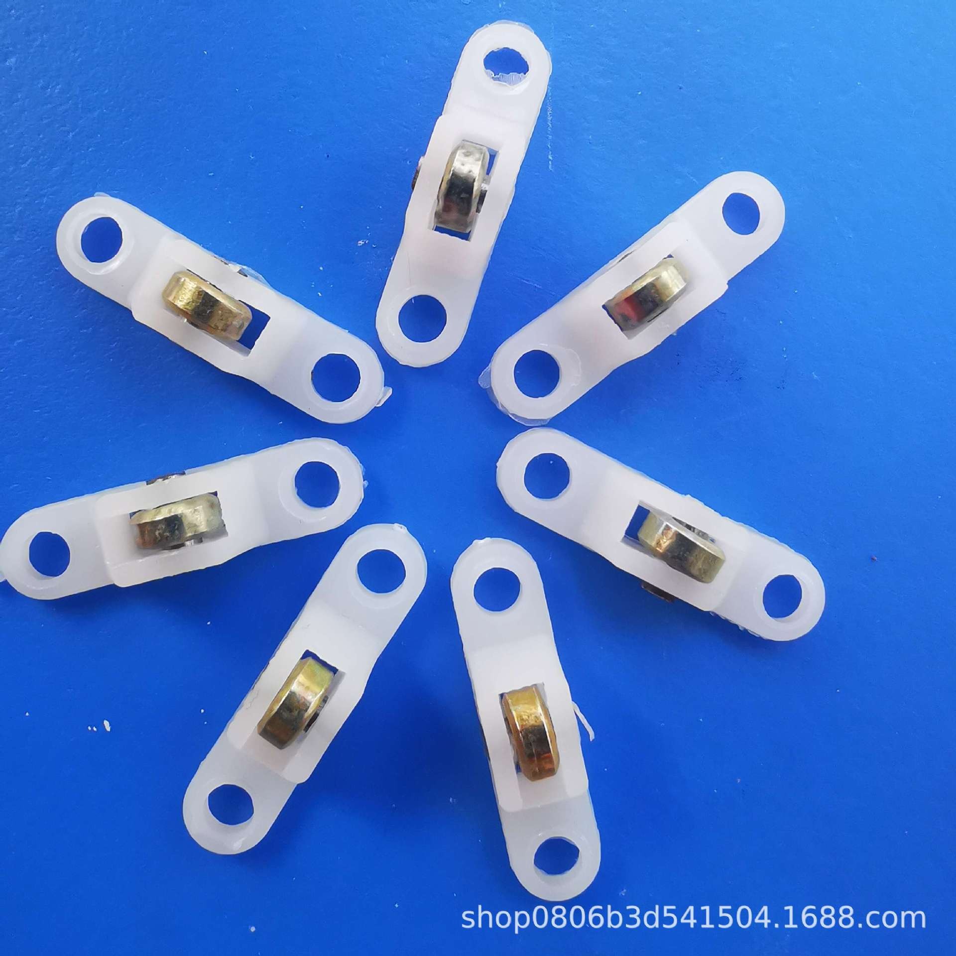 Window and door accessories, foreign trade screen sash, slide rail, plastic steel window screen, window and door pulley, window and door pulley track, window screen accessories, window screen slide Specification drawing