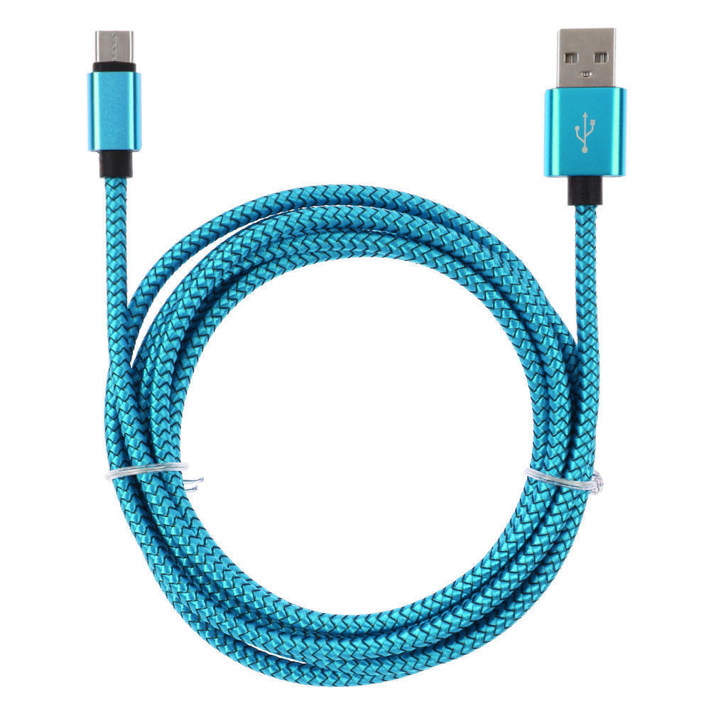 Fast charging data 2A aluminum alloy nylon dragon pattern braided data cable suitable for Apple, Android and LeEco fast charging data cables details Picture