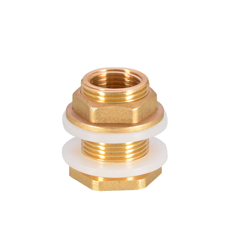 Brass inner and outer wire water tank joint 3/4/6 minute 1-inch extended drainage interface water tower, water pool, fish tank, bucket accessories Item Picture
