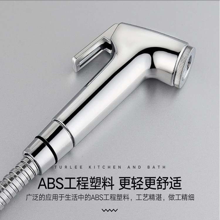 Toilet companion, two-speed pressurized spray gun, faucet flusher, bidet shower head, bathroom handheld shower head Application Scenario