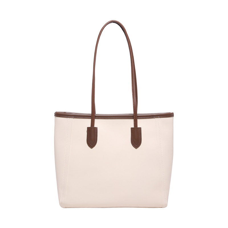 Retro large-capacity women's bag, new winter 2024 trendy Korean-style versatile tote bag, fashionable single-shoulder commuter bag Item Picture