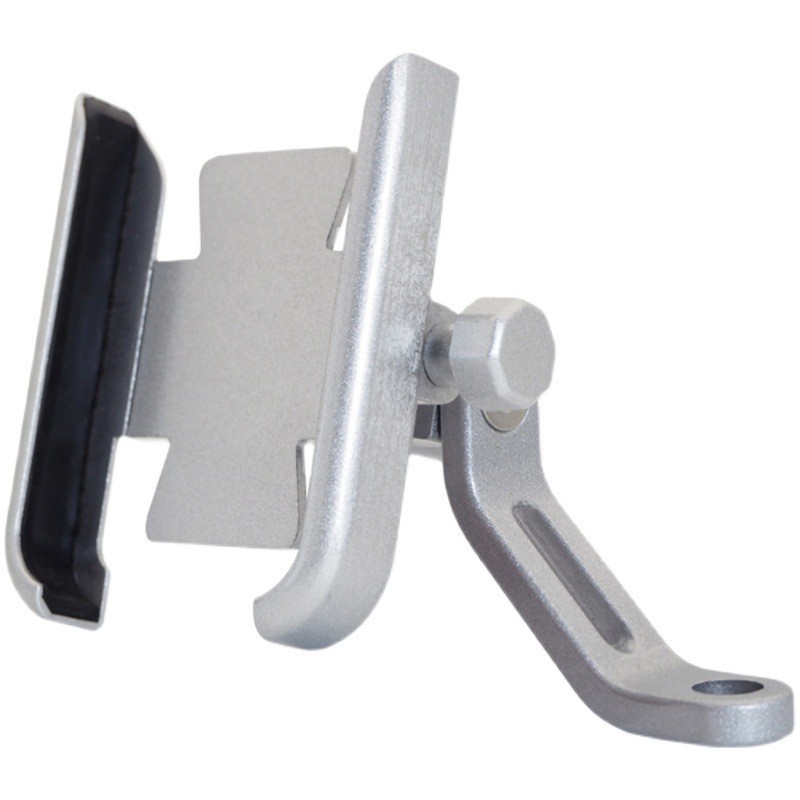 Motorcycle metal rearview mirror mobile phone stand, electric bike rearview mirror, bicycle aluminum alloy navigation mobile phone stand Item Picture
