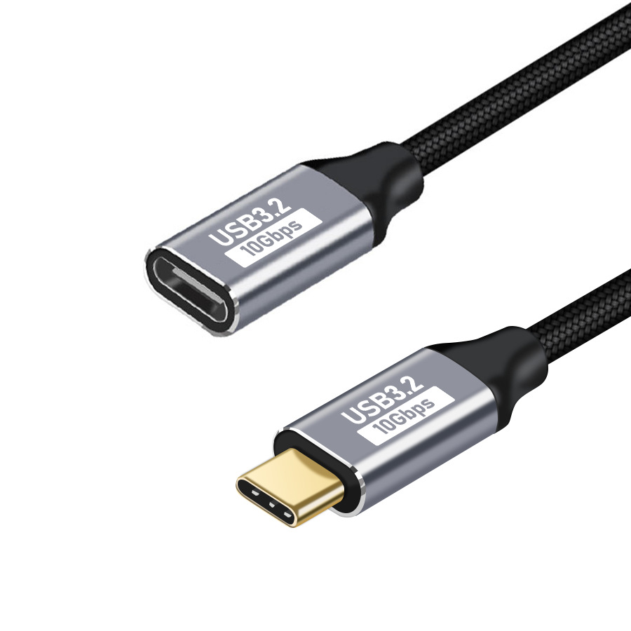 Mobile phone data cable, PD fast charging cable 100W Type-C 3.1Gen2 10Gb 4K@60HZ full-function high-definition cable details Picture