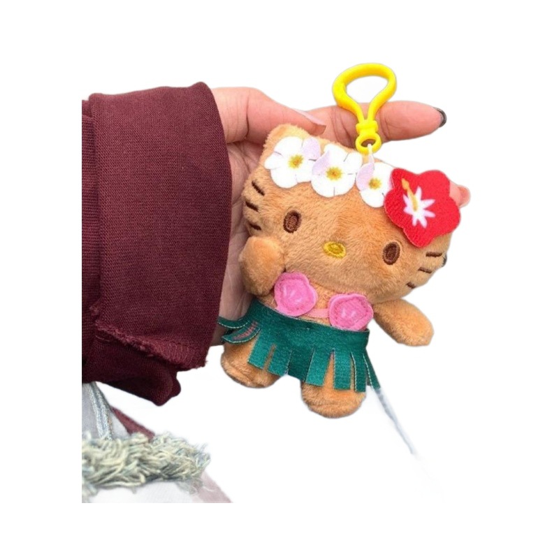 Cartoon and anime swimming rings, cat keychains, pendants, dolls, girls' backpack decorations, claw machines, small dolls Item Picture