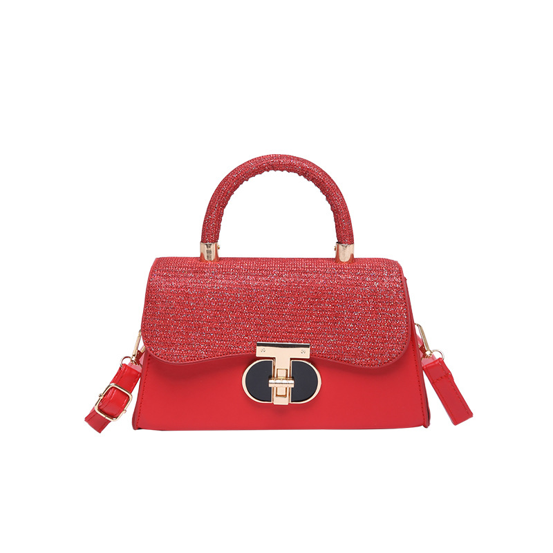 Cross-border Women's 2025 new style high-end spring retro single-shoulder crossbody small square commuter handbag Item Picture