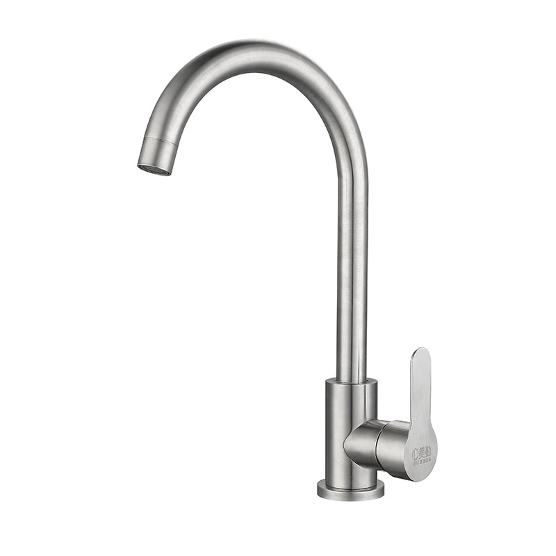Kitchen faucets, cold and hot 304 stainless steel faucets, sink faucets, bathroom fixtures manufacturer wholesale Item Picture