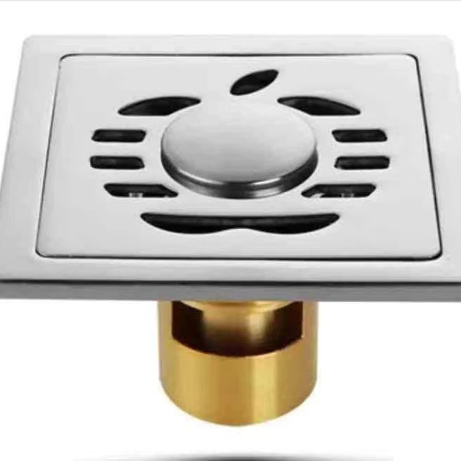 Factory wholesale stainless steel floor drains, bathroom anti-odor floor drains, sewer anti-odor devices, bathroom anti-clogging deep water floor drains Item Picture