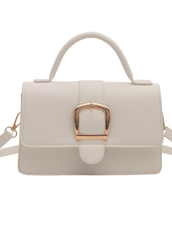 The 2024 new style of casual and elegant Korean-style texture, retro and fashionable hand-held simple single-shoulder crossbody small square bag for women Item Picture