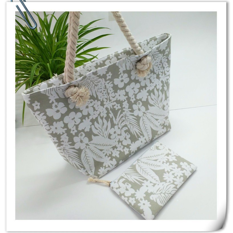 Customized canvas bags with cartoon prints, women's single-shoulder bags, Korean-style casual linen rope handbags, and large-capacity square bags based on provided pictures full figure