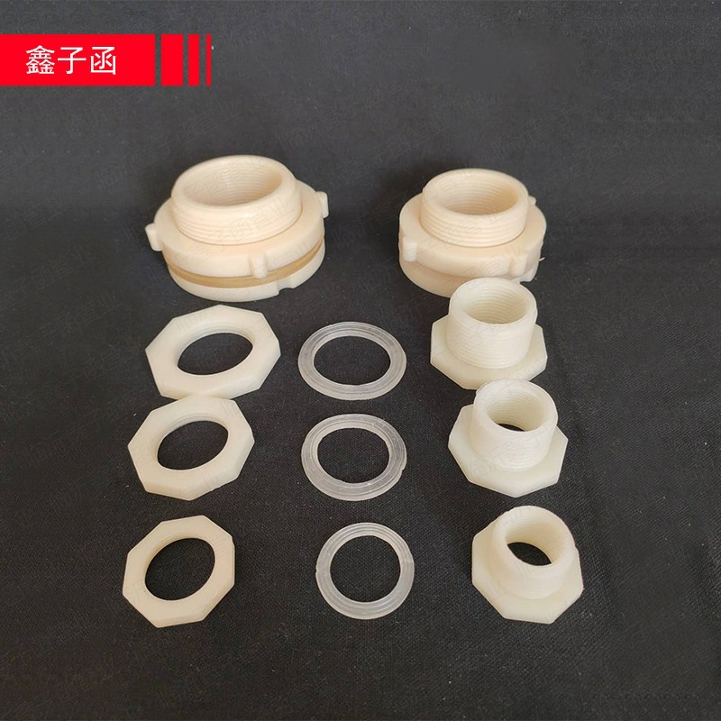 Water tank joint, water tower joint, water tower thread, water outlet, canvas fishpond accessories, bucket accessories Specification drawing
