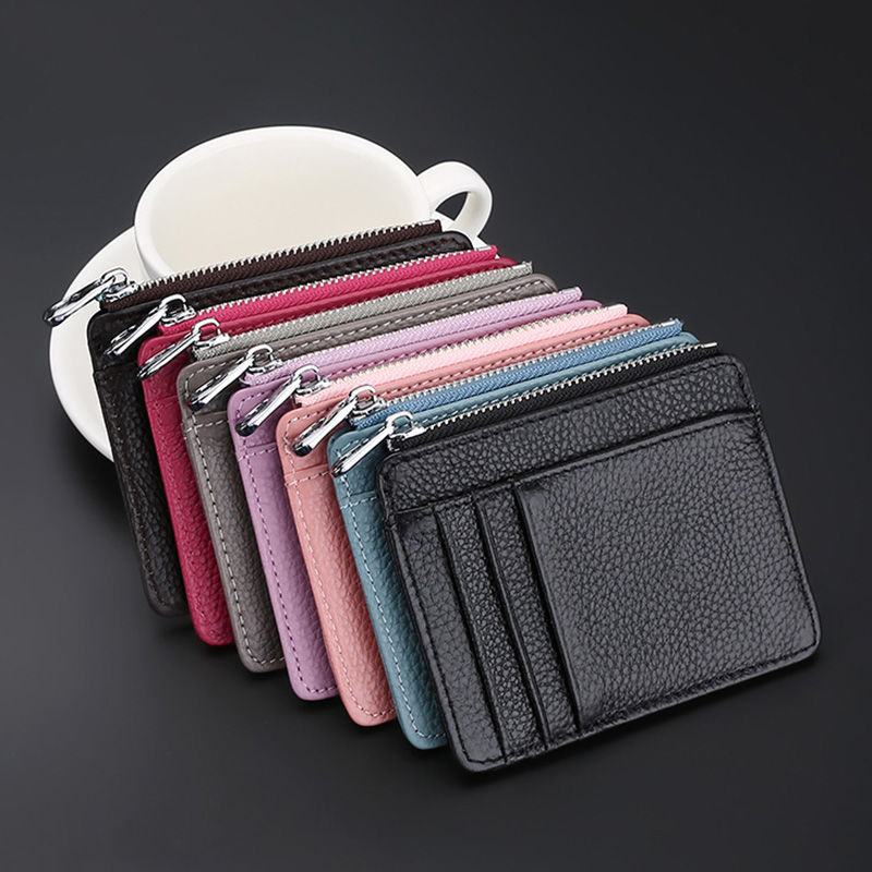 One-piece card bag for men, ultra-thin loose change card bag, card document bag, card position, bank card, driver's license manufacturer, cross-border Application Scenario