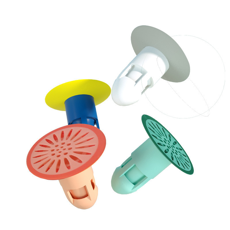 Toilet floor drain anti-odor device, sewer anti-insect and anti-odor cover, kitchen anti-cockroach clogging odor device, bathroom odor removal wonder device Item Picture