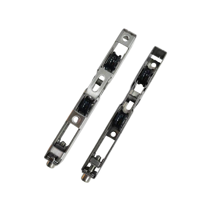 Wholesale of three-track broken bridge sliding window pulleys, ground wheels, heavy-duty two-wheel, long strip wheels and stainless steel pulleys from cross-border manufacturers Item Picture