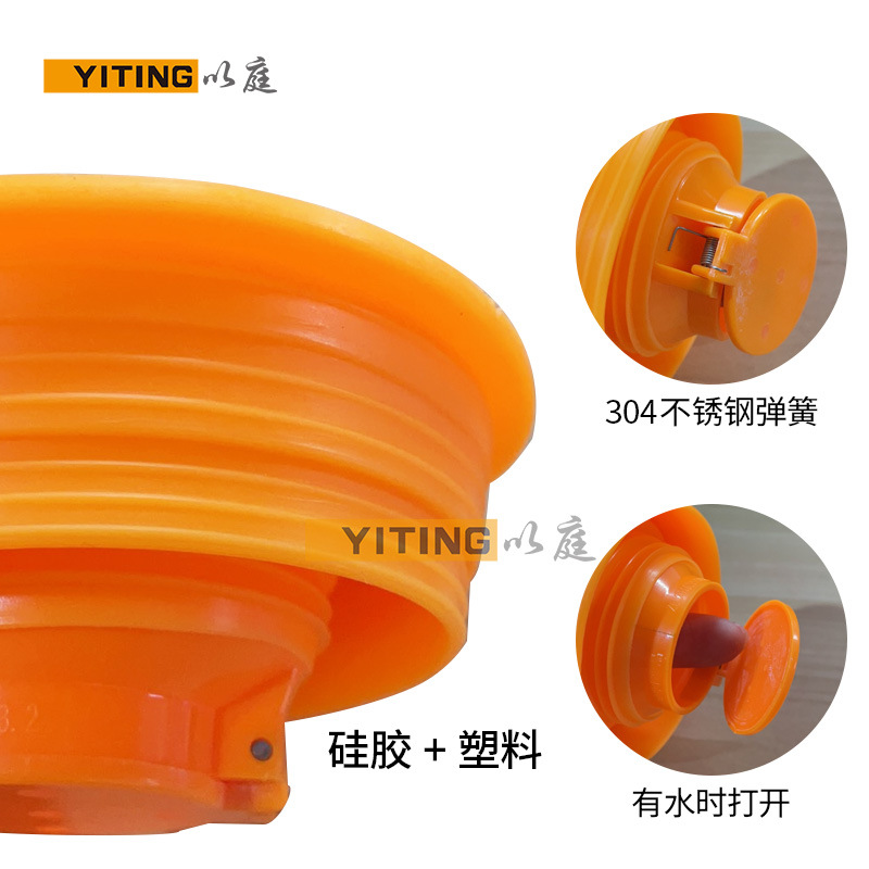 Jingjie Anti-odor Core for kitchen, balcony, sink, washbasin, countertop, sewer, floor drain, 50-pipe / 75-pipe deodorization core Specification drawing