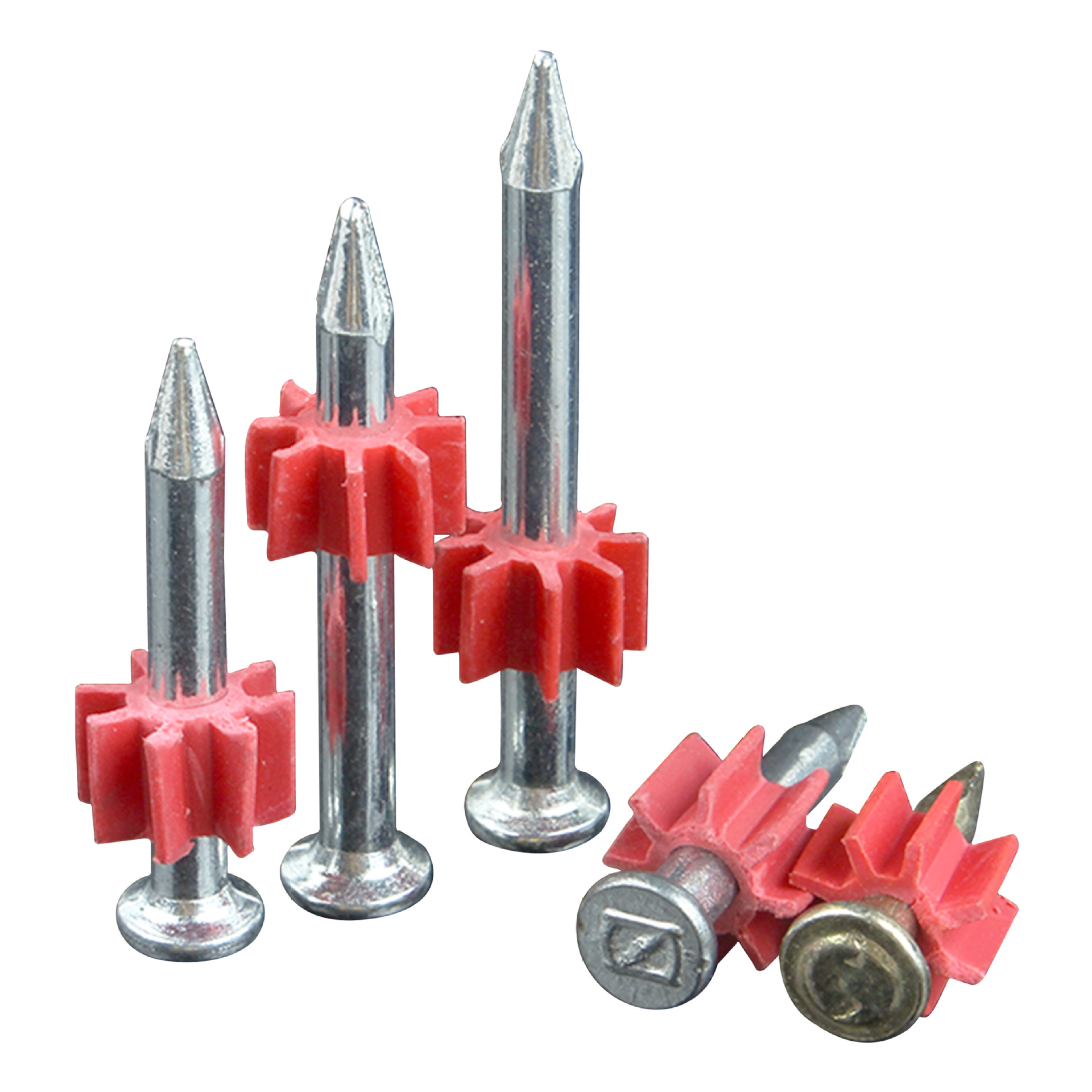 Factory direct sale of high-strength special cement nails, M3.5 galvanized nameplate hanging round nails, cement fixed steel nails Item Picture
