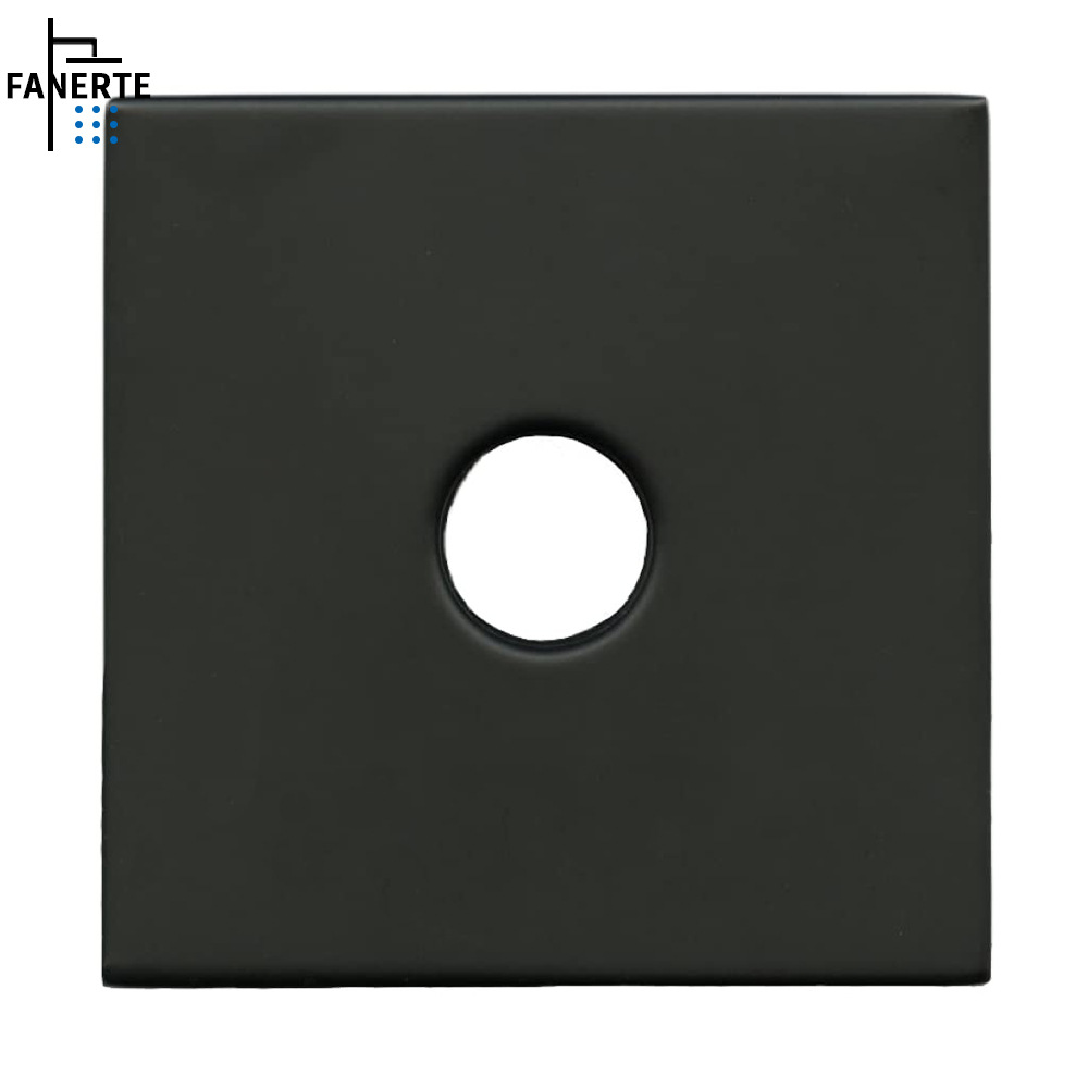 3.5-inch square showerhead arm decorative cover SUS304 universal enlarged and extra-large ugly cover protective cover plate for cross-border use full figure