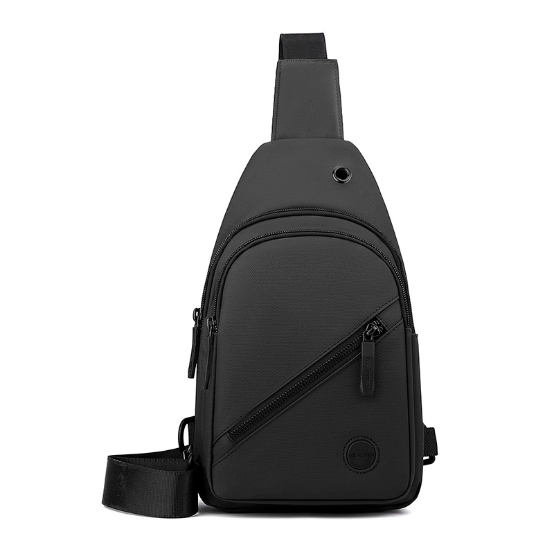WEPOWER's new versatile men's small shoulder bag is a simple, fashionable and trendy single-shoulder bag for daily commuting Item Picture