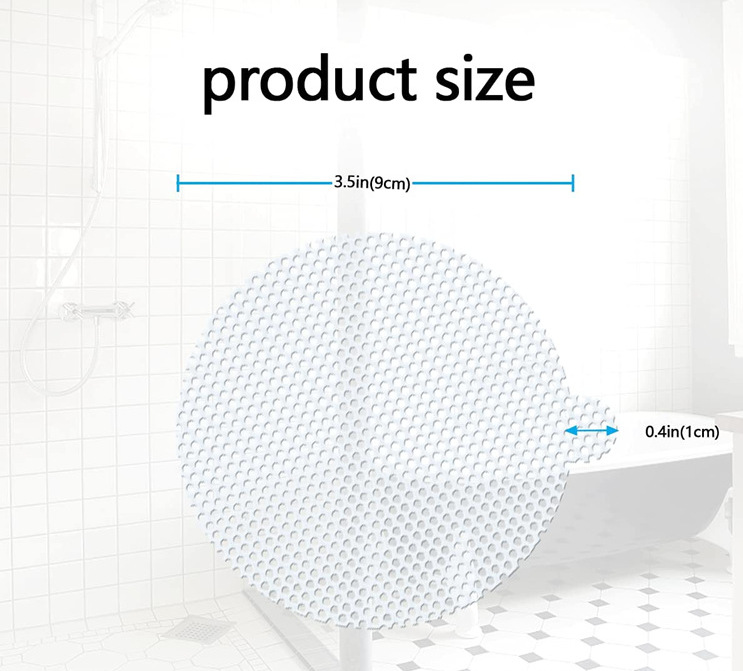 Drain Hair Catcher Disposable shower hair extension device Mesh sticker Shower drain device mesh sticker Item Picture