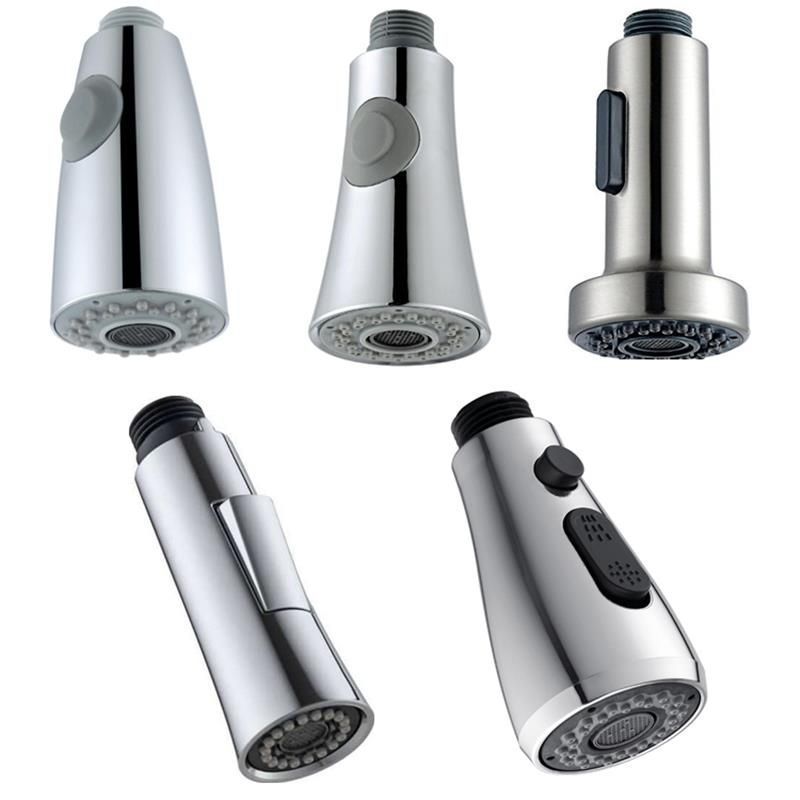 Kitchen pull-out faucet accessories: anti-splash head, pull-out and retractable head, water outlet head replacement head, pull-out faucet bubble maker details Picture