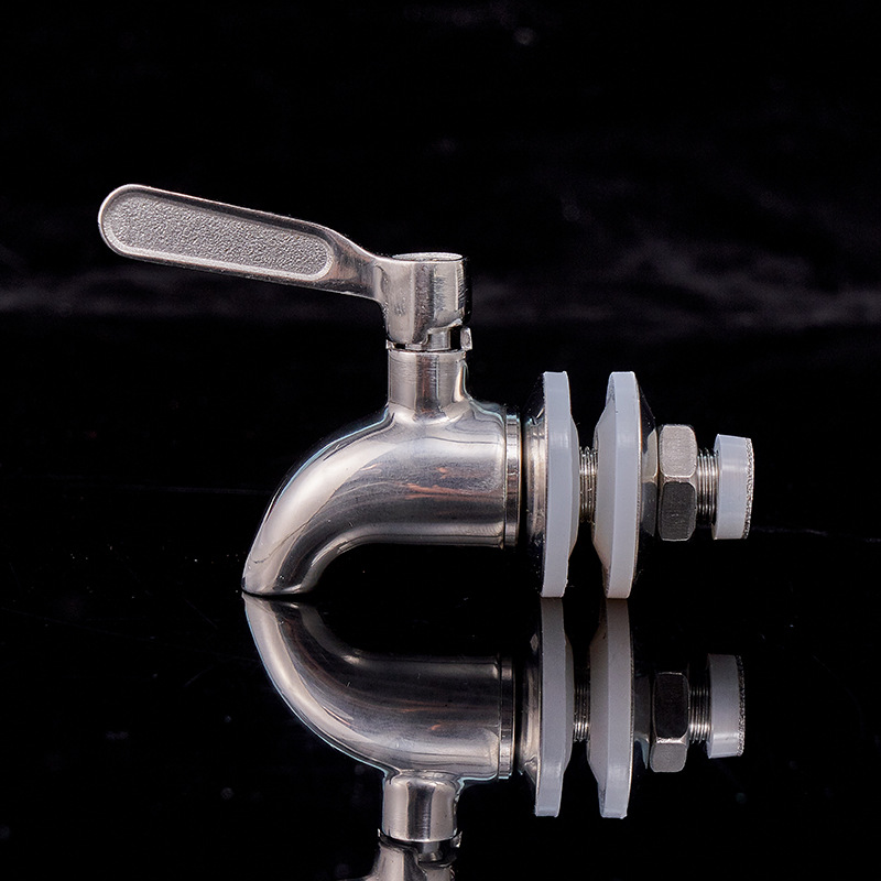 304 stainless steel wine barrel faucet, glass wine bottle faucet, beverage juice barrel faucet, ceramic jar faucet valve Specification drawing