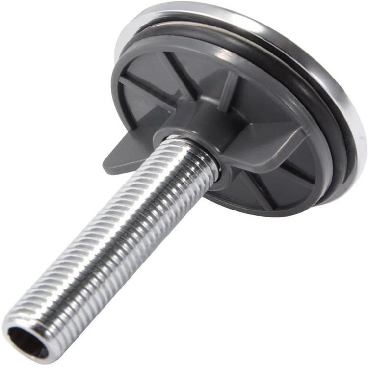 Black and gold kitchen sink hole cover for Amazon US site, washbasin hole sealing plug, polished zinc alloy Item Picture