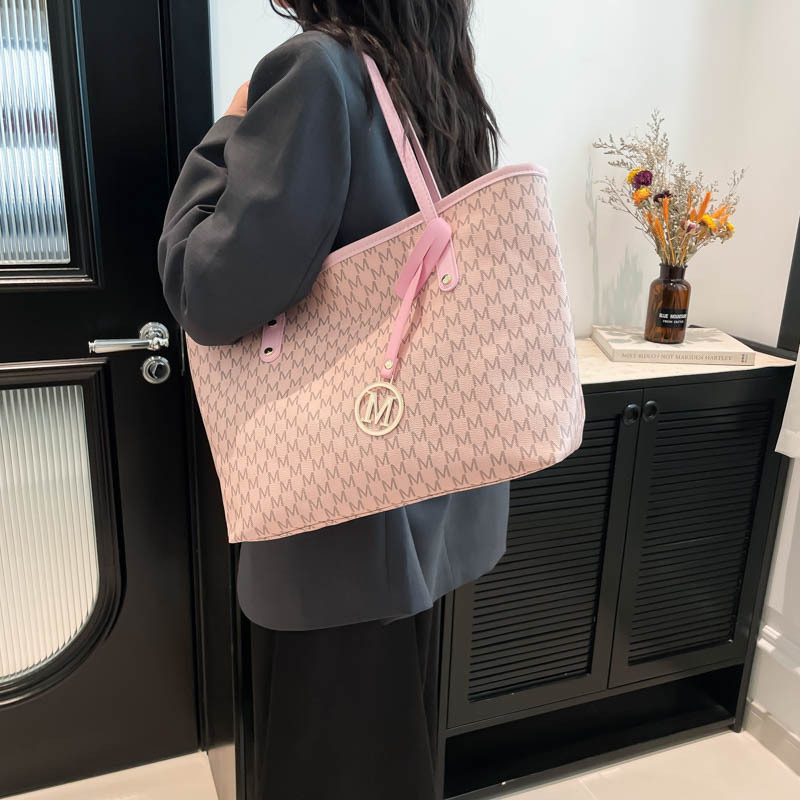 Niche women's bags, single-shoulder bags, large-capacity commuter bags, 2025 fashionable new large bags, personalized hand-held tote bags Specification drawing