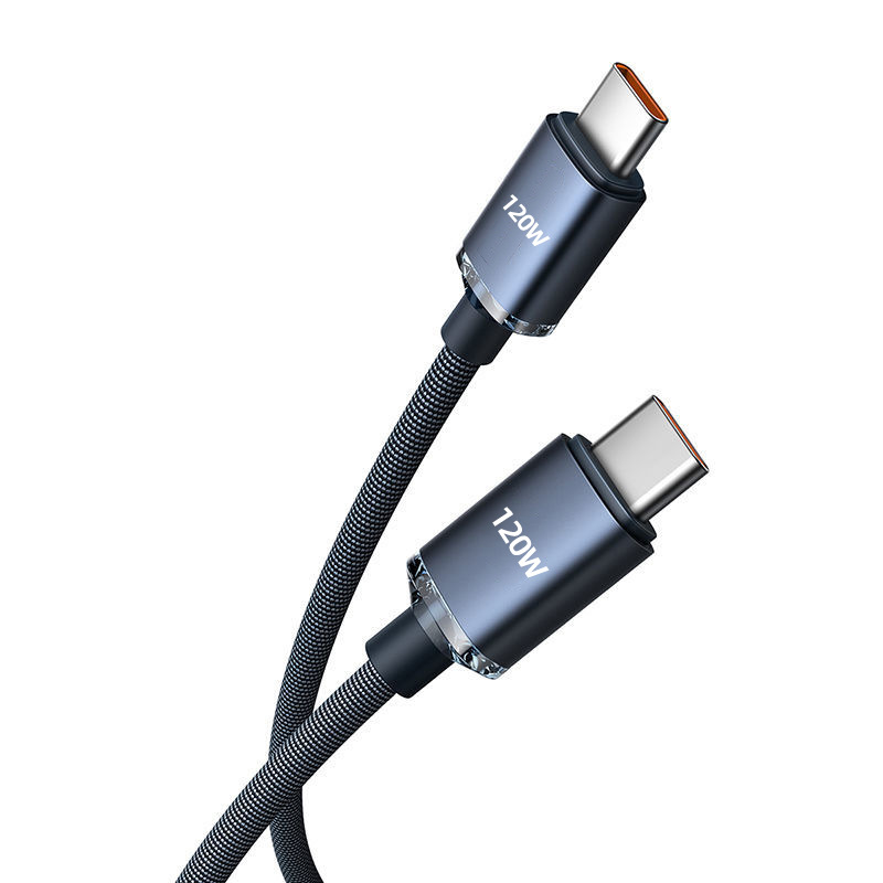 The Jingyao PD data cable is compatible with Huawei, Xiaomi, Vivo and OPPO mobile phones for universal flash charging and dual Type-C charging cables for cross-border use Item Picture